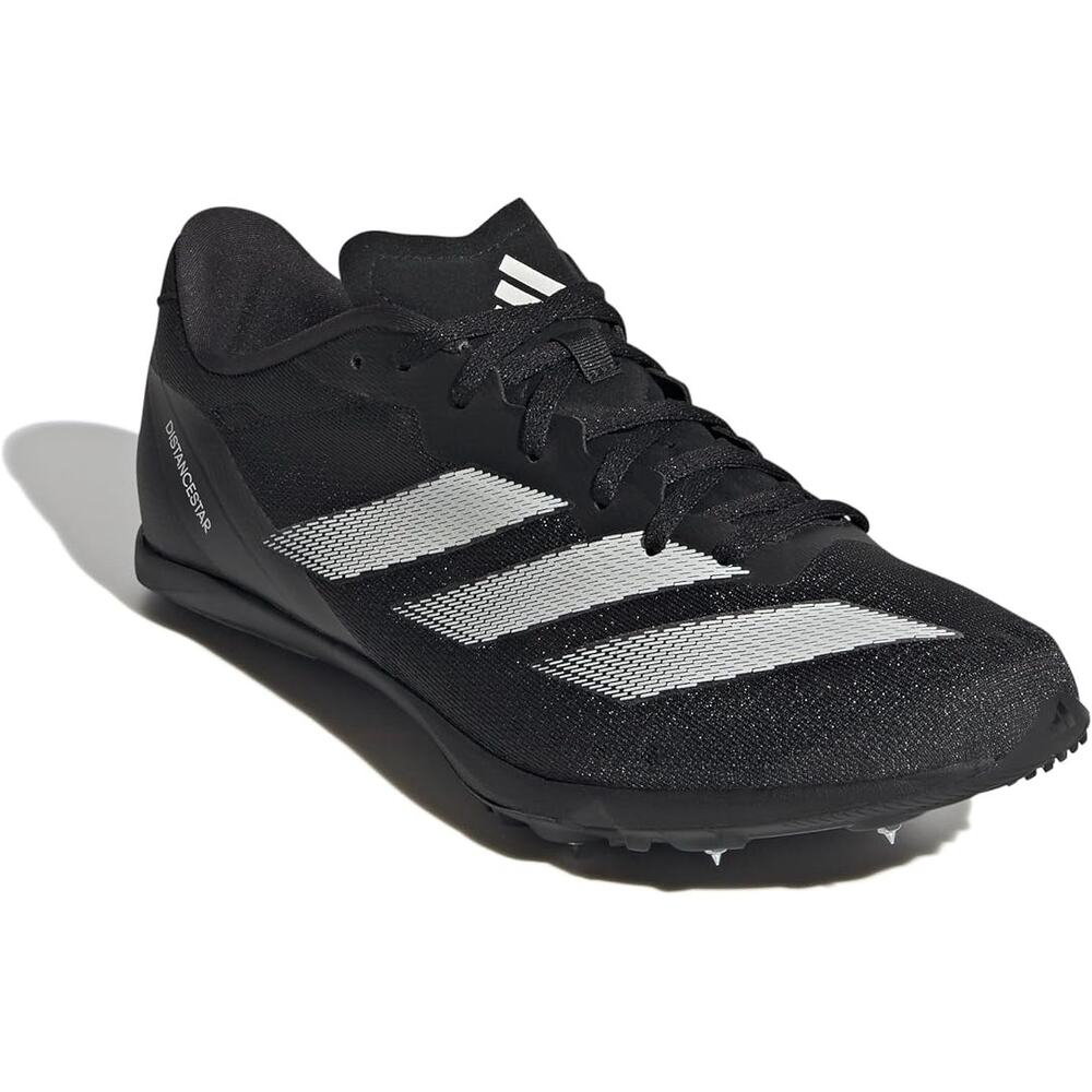 NWT adidas Unisex Adizero Sprintstar Track Sneaker,Black/Metallic/White,7.5 Men